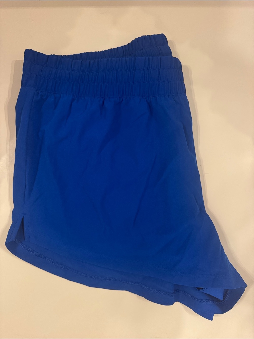 DSG Women's (Sz Large) Electric Blue Athletic Shorts. 3” inseam